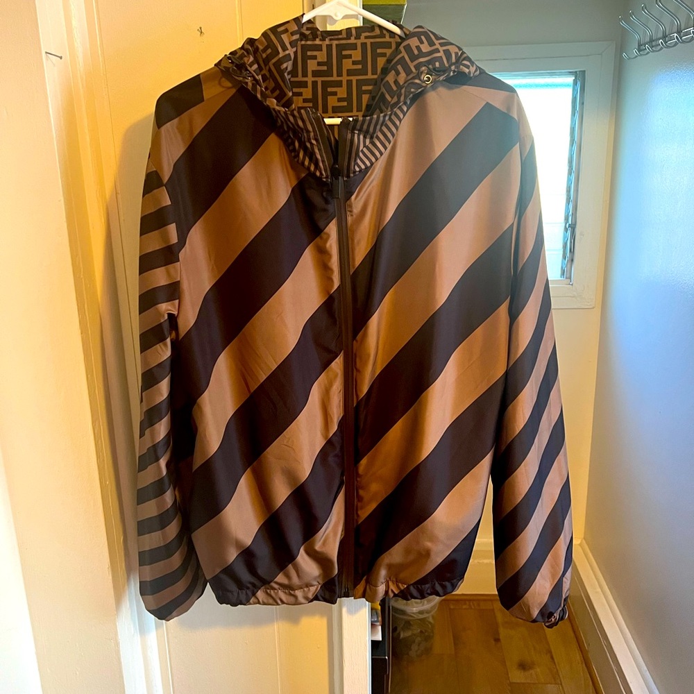 FENDI Reversible Monogram Windbreaker